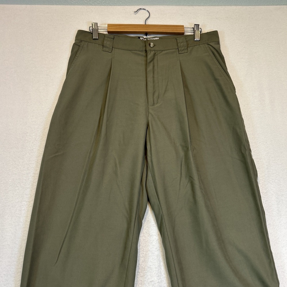 Columbia GRT Pants Mens 34x30 Beige Pleated Outdoor Hiking Fishing Gorpcore - Picture 3 of 11